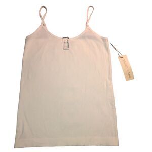 Paper & Tee Ivory Cream Women's Camisole Tank Top Sz. Large NWT